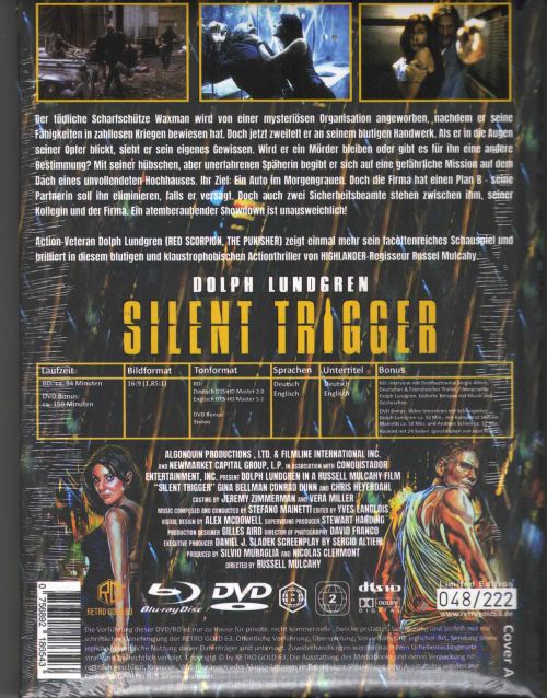 Silent Trigger - Uncut Mediabook Edition  (DVD+blu-ray) (A)