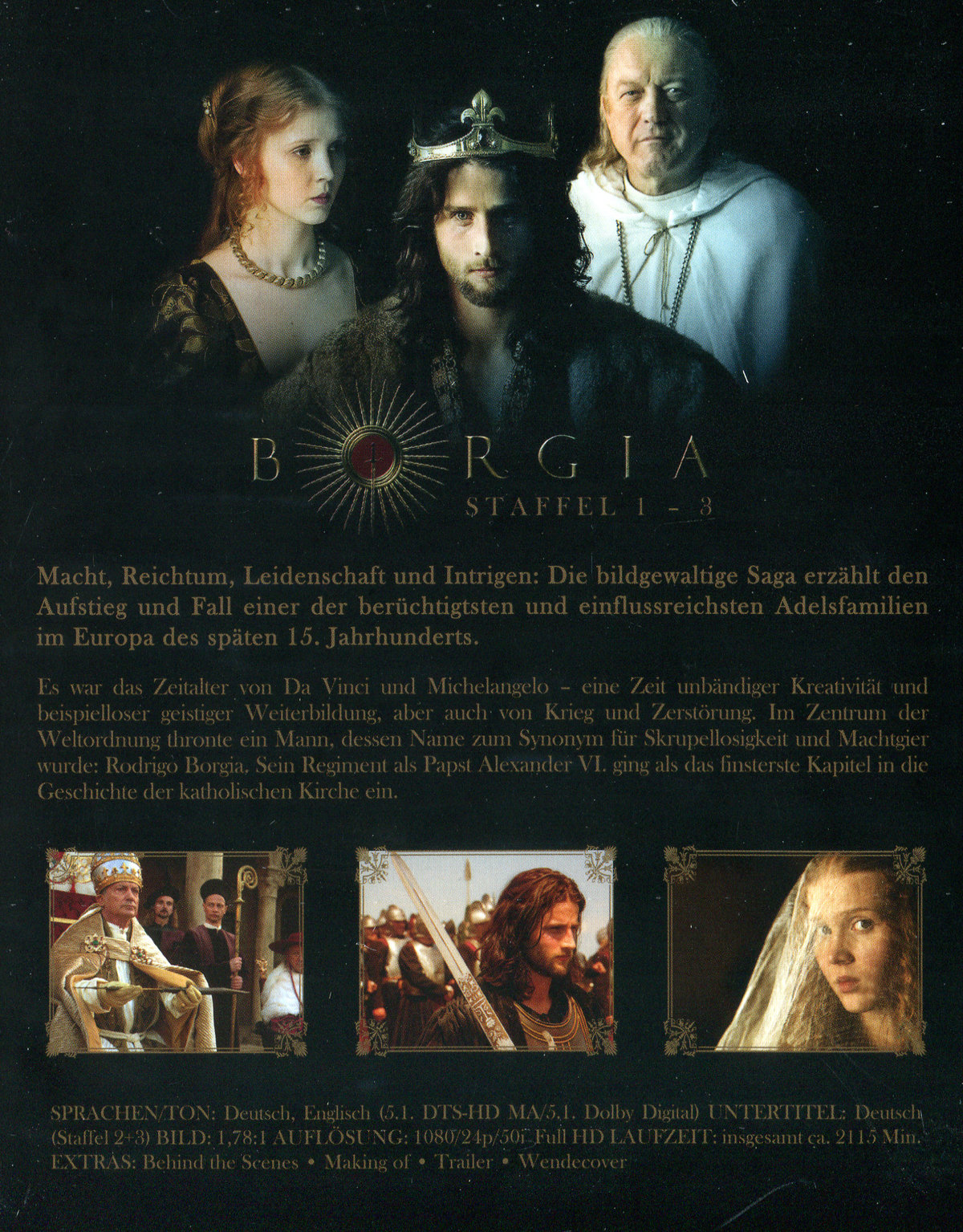 Borgia - Director's Cut - Gesamtedition (blu-ray)
