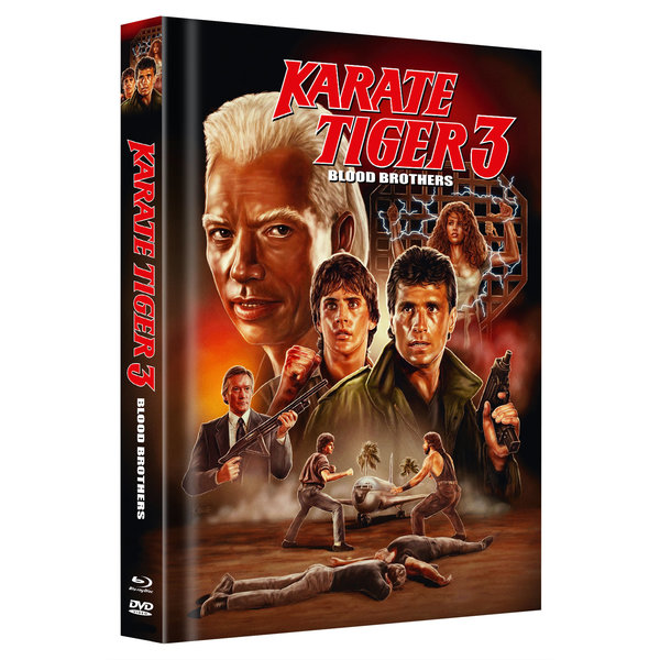 Karate Tiger 3 - Blood Brothers - Uncut Mediabook Edition (DVD+blu-ray) (B)
