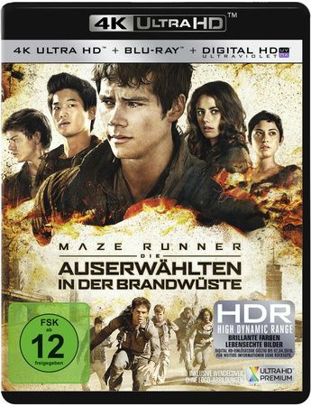 Maze Runner - Die Auserwählten in der Brandwüste (4K Ultra HD)