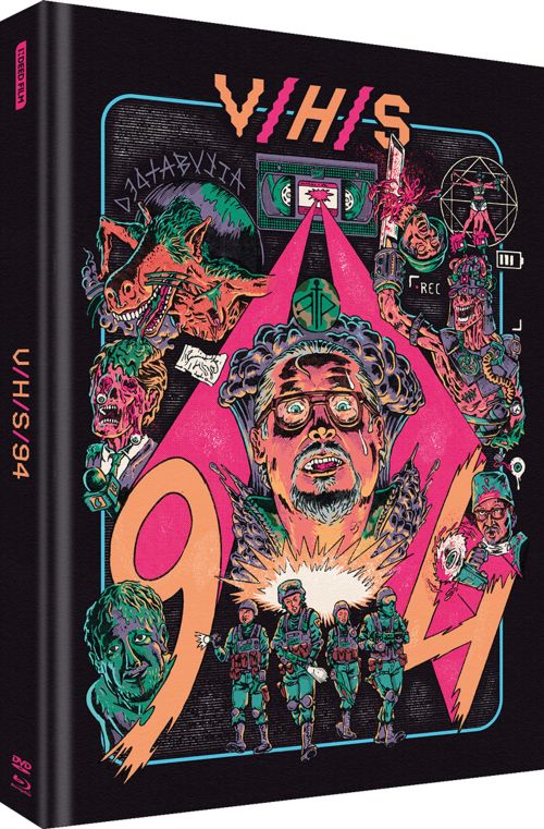 V/H/S/94 - VHS 94 - Uncut Mediabook Edition  (DVD+blu-ray) (B)