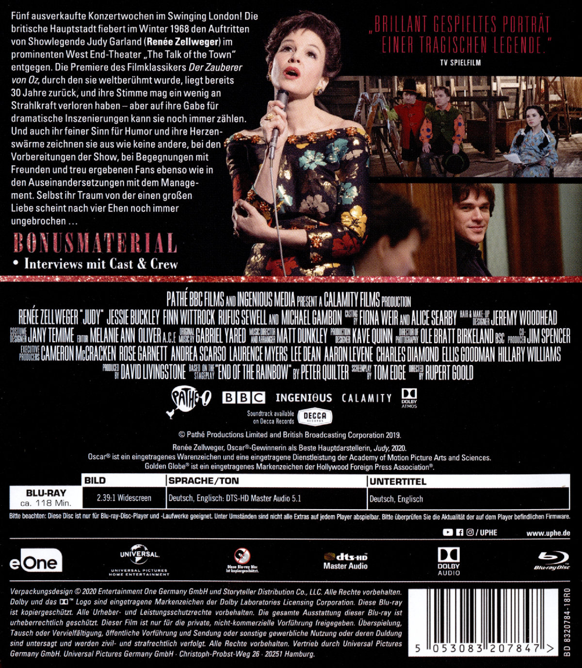 Judy (blu-ray)