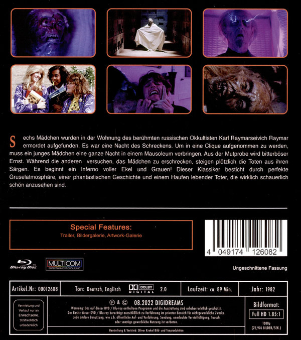 One Dark Night - Mausoleum der lebenden Toten  (Blu-ray Disc)