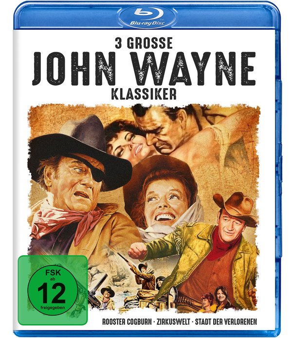 3 große John-Wayne-Klassiker (blu-ray)