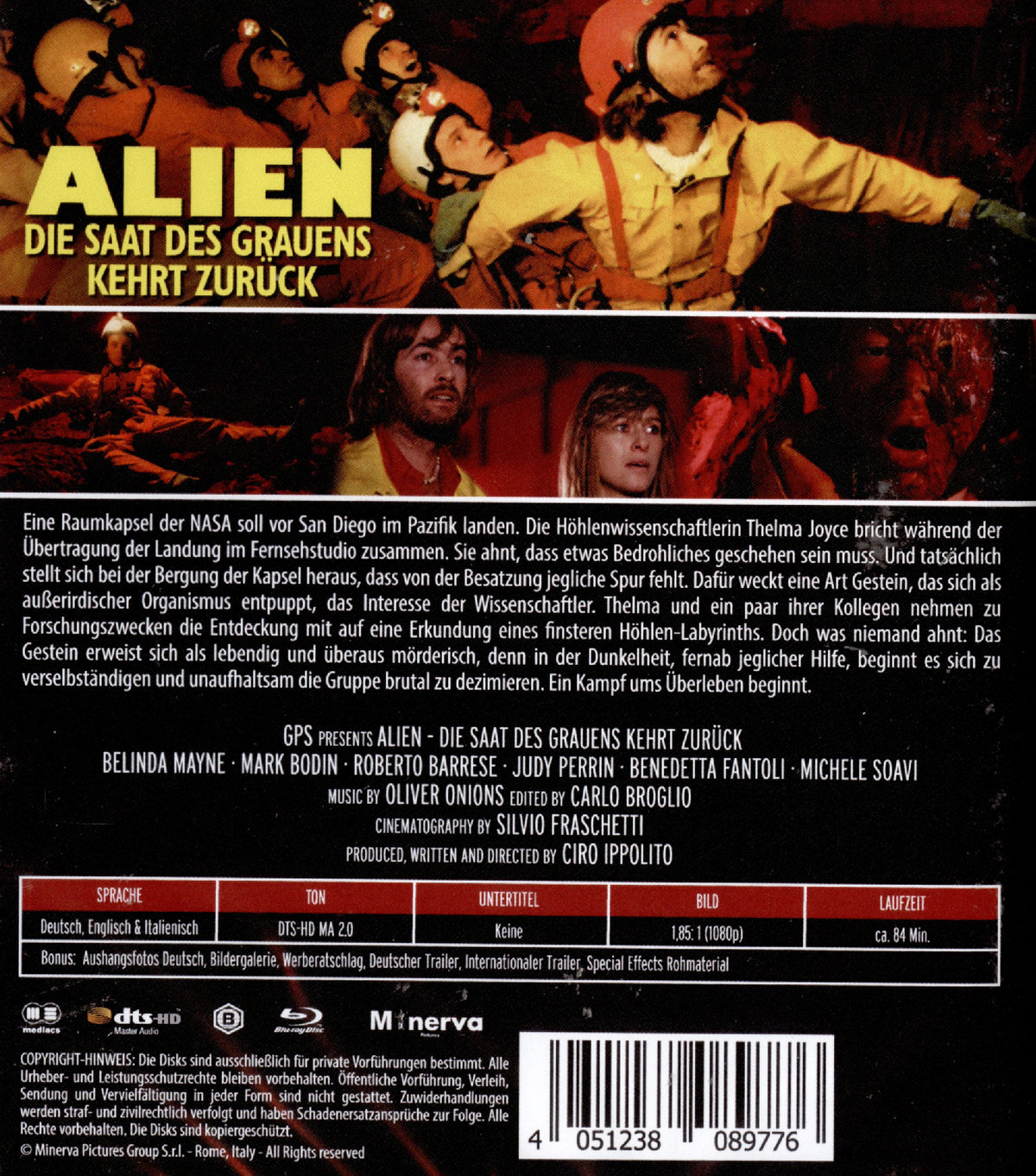 ALIEN - Die Saat des Grauens kehrt zurück  (Blu-ray Disc)