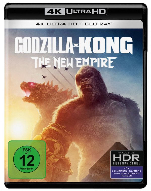 Godzilla x Kong: The New Empire  (4K Ultra HD) + (Blu-ray)