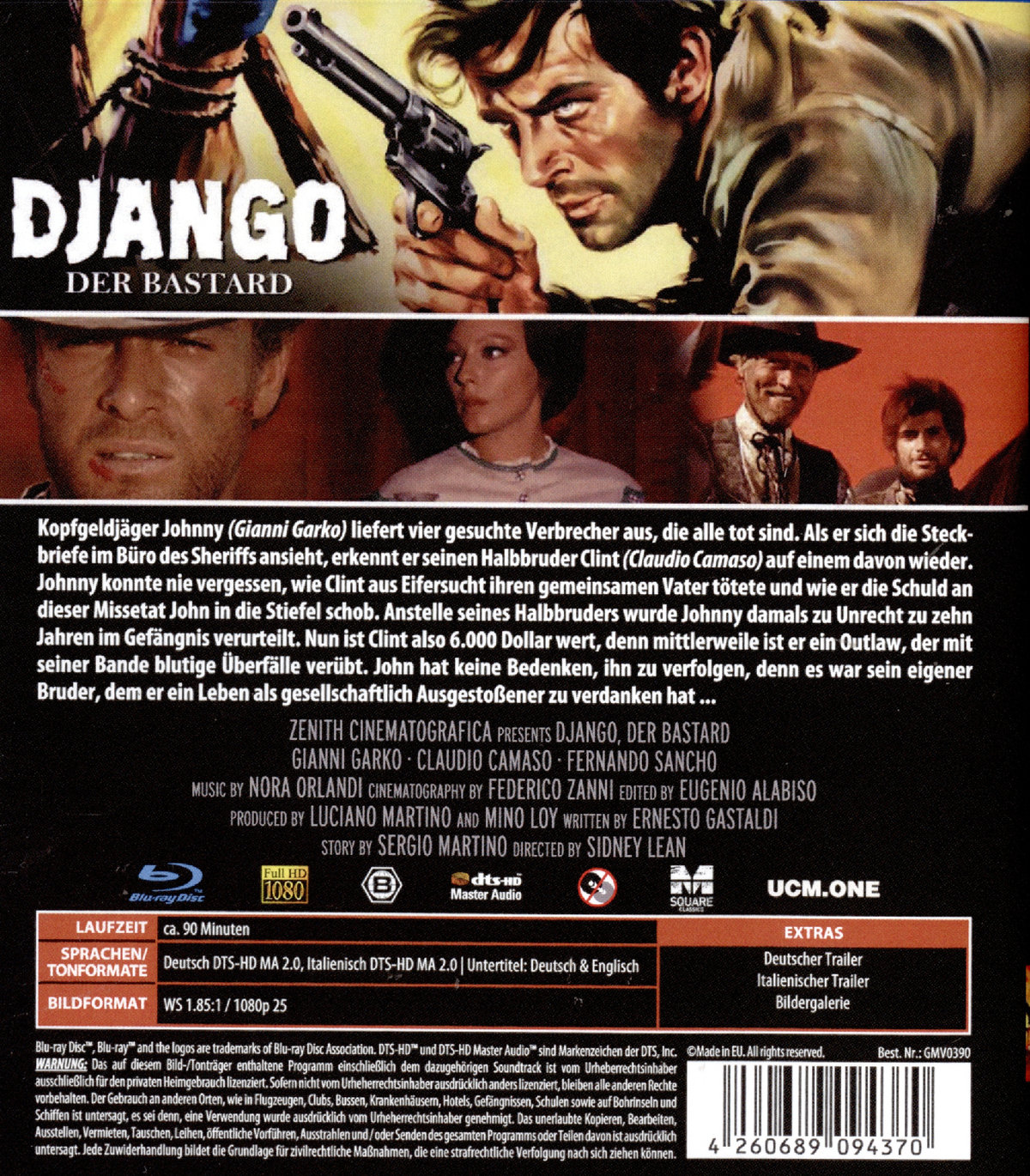 Django - Der Bastard  (Blu-ray Disc)