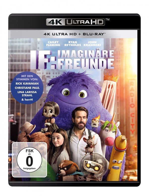 IF: Imaginäre Freunde  (4K Ultra HD) (+ Blu-ray)
