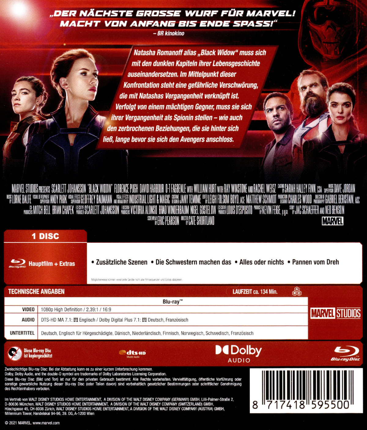 Black Widow (blu-ray)