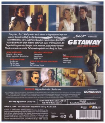 Getaway (blu-ray)