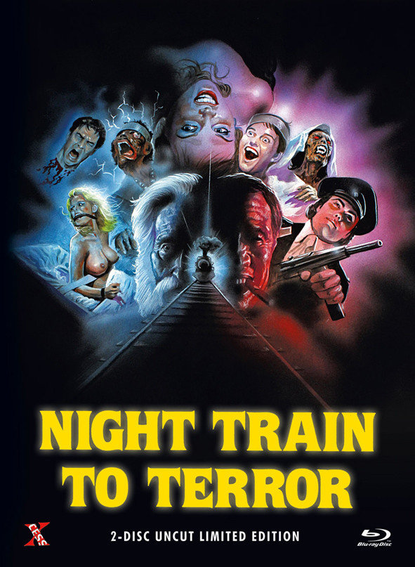 Night Train to Terror - Uncut Mediabook Edition (DVD+blu-ray) (C)