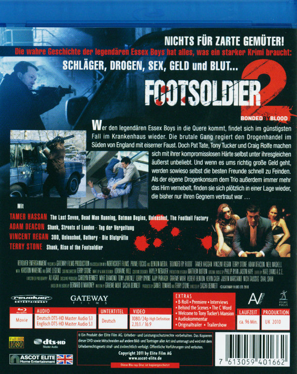 Footsoldier 2 - Bonded by Blood (blu-ray)