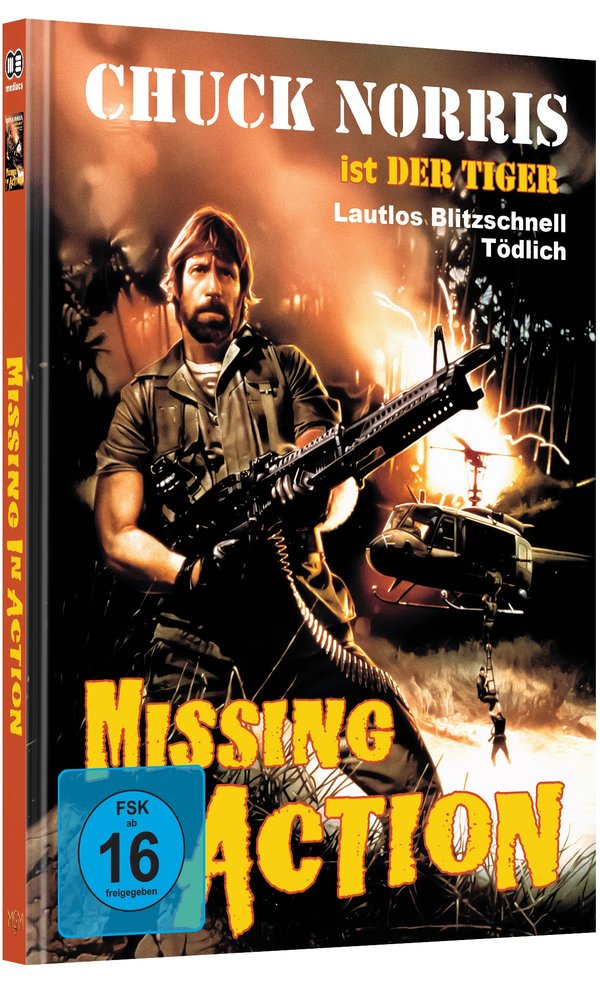 Missing in Action - Uncut Mediabook Edition (DVD+blu-ray) (C)