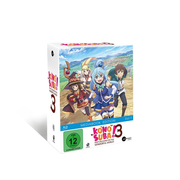 KonoSuba Season 3 Vol. 1  (Mediabook)  (Blu-ray Disc)