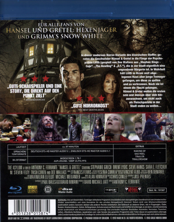 Hänsel & Gretel (blu-ray)