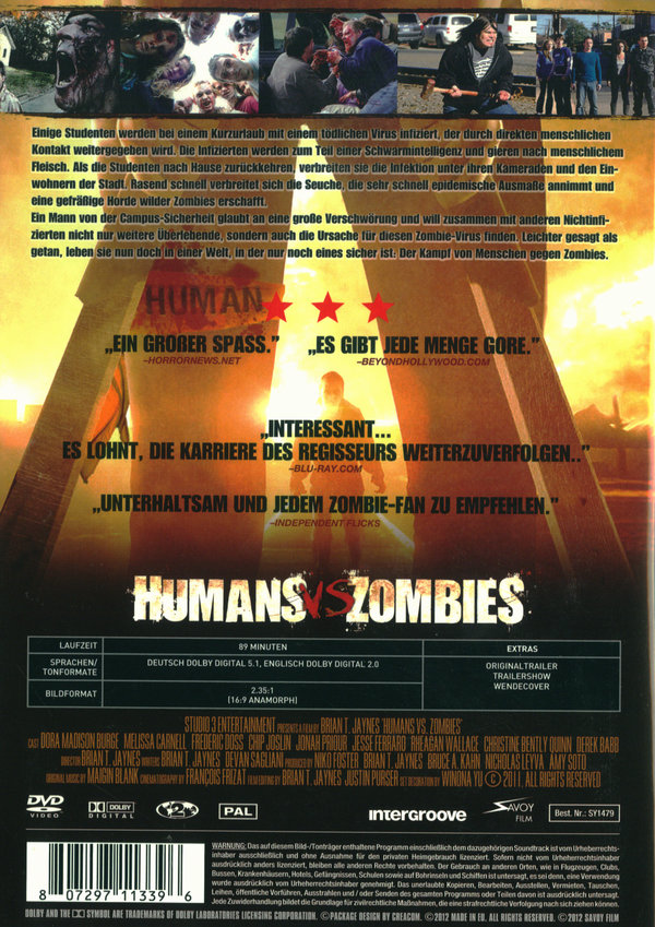 Humans Vs Zombies