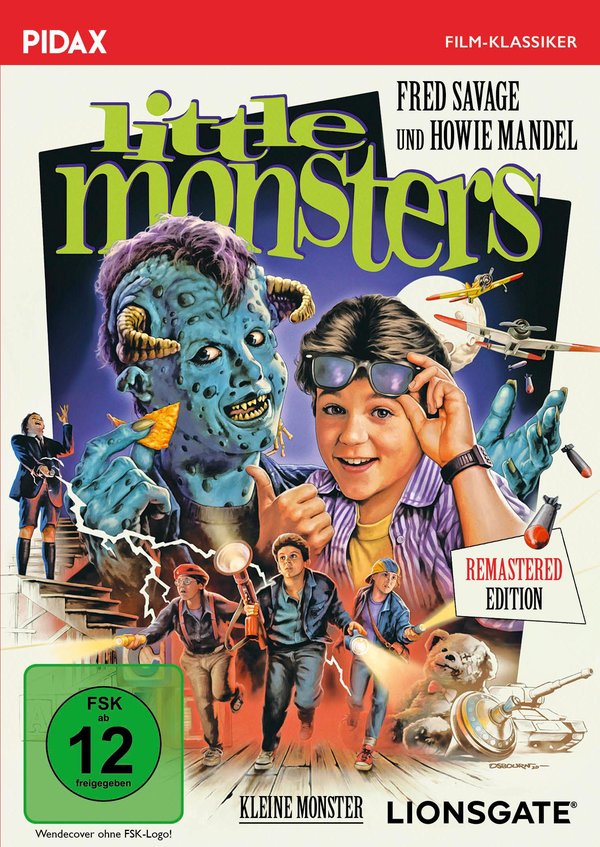 Little Monsters - Kleine Monster - Remastered Edition / Kult-Horrorkomödie mit Fred Savage (bekannt aus der Kultserie „Wunderbare Jahre“) (Pidax Serien-Klassiker)  (DVD)