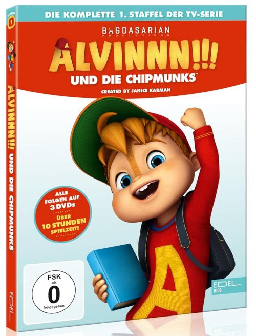 Alvinnn!!! und die Chipmunks - Box - Die komplette 1. Staffel der TV-Serie  [3 DVDs]  (DVD)