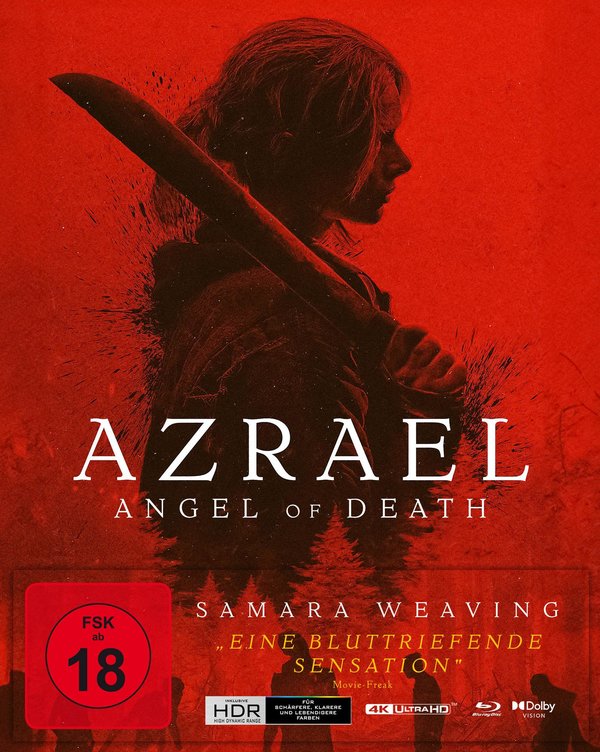 Azrael - Angel of Death - Uncut Mediabook Edition  (4K Ultra HD+blu-ray)