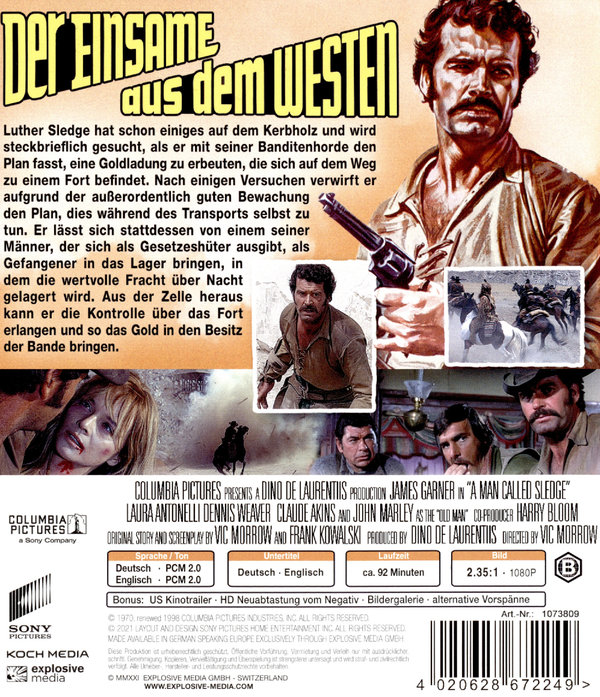 Einsame aus dem Westen, Der (blu-ray)