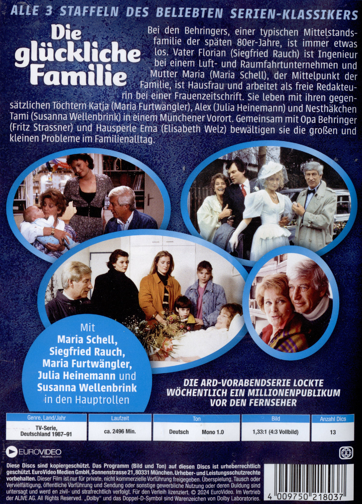 Die glückliche Familie - Alle 52 Folgen auf 13 DVDs  (DVD)