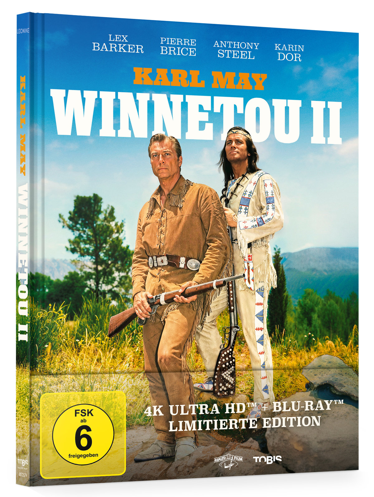 Winnetou 2 - Limited Mediabook Edition  (4K Ultra HD+blu-ray)