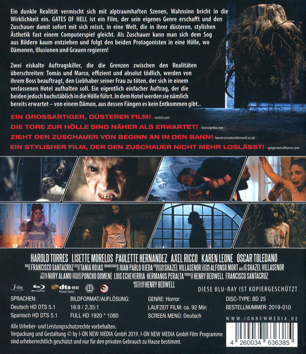 Gates of Hell - Uncut Edition (blu-ray)