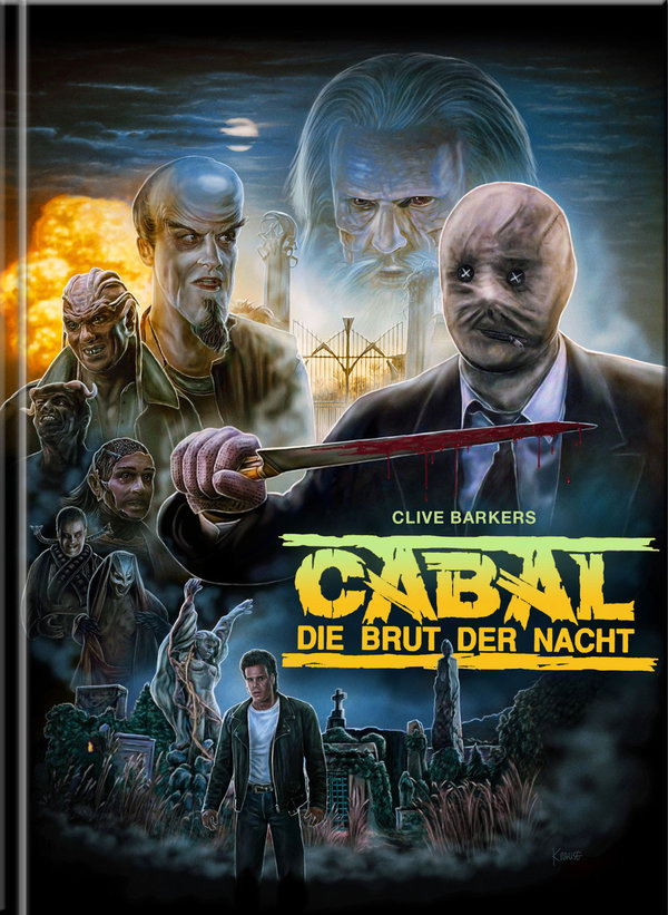 Cabal - Die Brut der Nacht - Uncut Mediabook Edition  (DVD+blu-ray) (B)