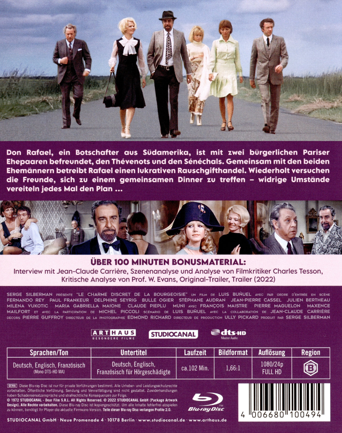 Diskrete Charme der Bourgeoisie, Der (blu-ray)