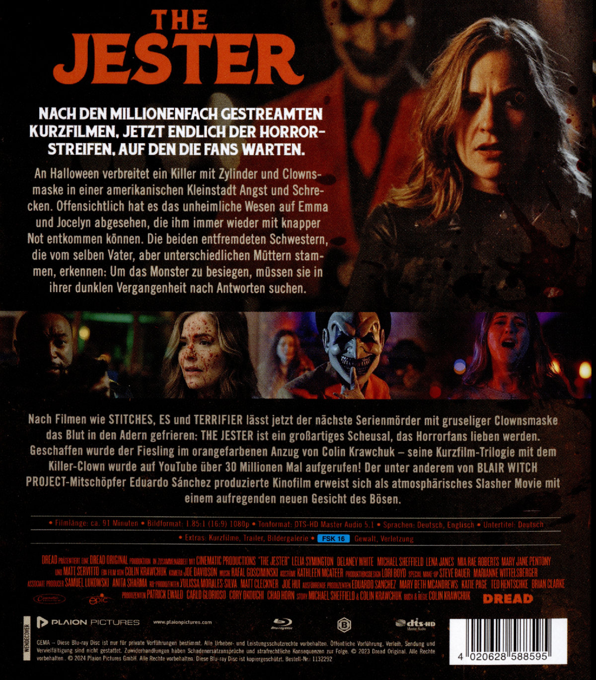 Jester, The - He will terrify you (blu-ray)