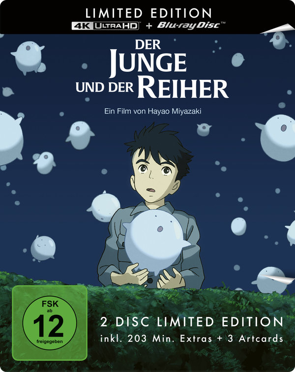 Der Junge und der Reiher - Limited Special Edition  (4K Ultra HD) (+ Blu-ray) 