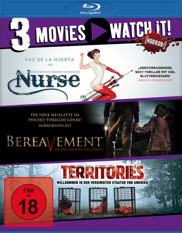 Nurse / Bereavement / Territories (blu-ray)