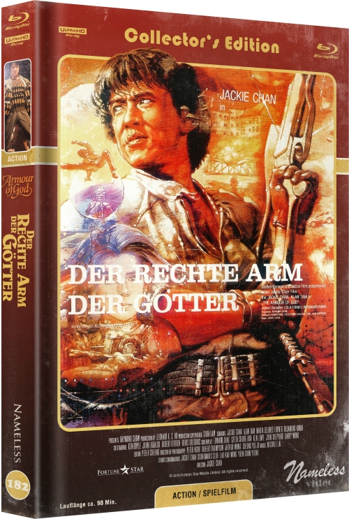 Armour of God - Der rechte Arm der Götter - Uncut Mediabook Edition  (4K Ultra HD+blu-ray) (C)