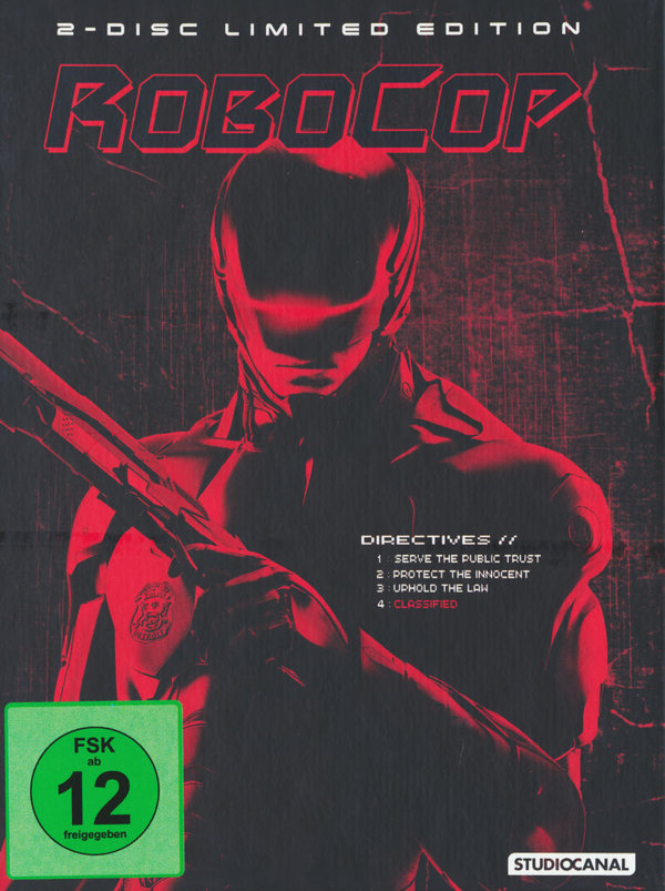 Robocop (2014) - Limited Mediabook Edition (DVD+blu-ray)