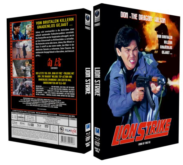 Ring of Fire 3  - Lions Strick - Uncut Mediabook Edition  (DVD+blu-ray) (B)