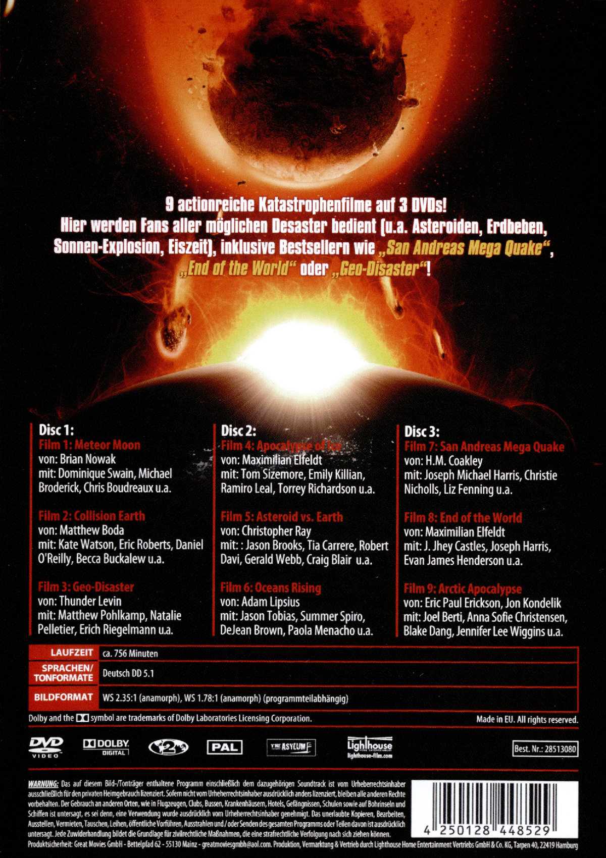 Sunfall - Die Katastrophenfilm Box  [3 DVDs]  (DVD)