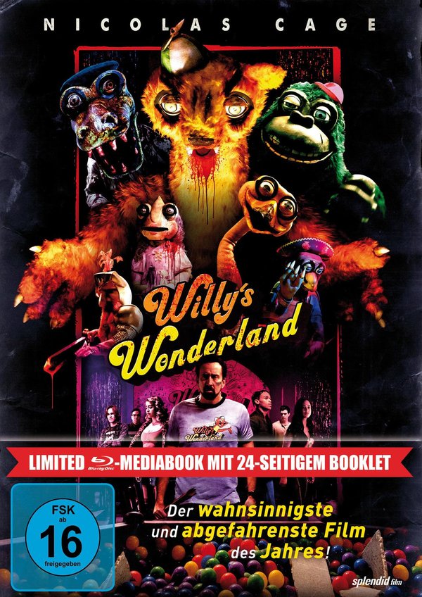 Willys Wonderland - Uncut Mediabook Edition (blu-ray)