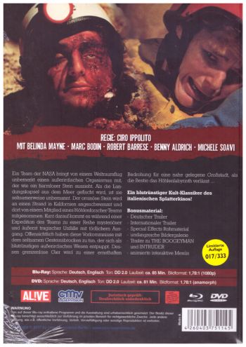 Alien - Die Saat des Grauens kehrt zurück - Uncut Mediabook Edition (DVD+blu-ray) (A)