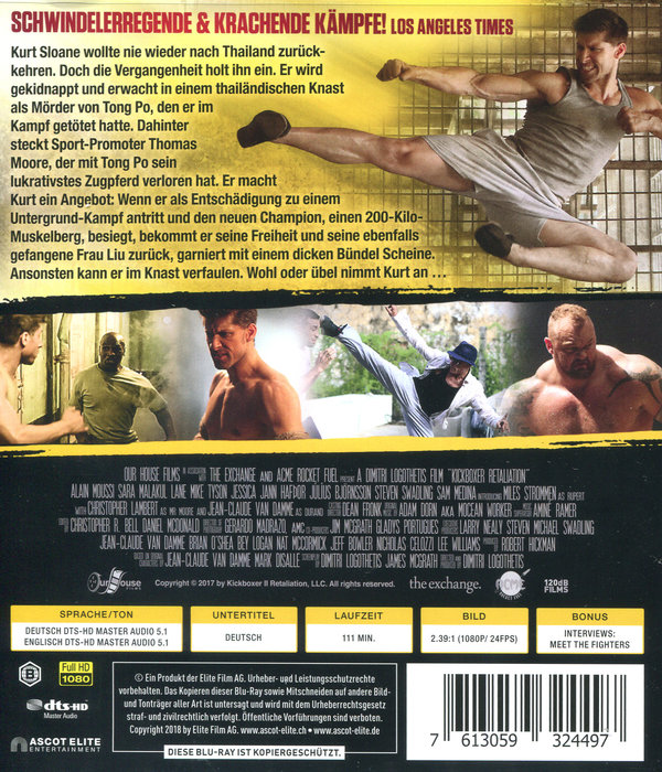 Kickboxer - Die Abrechnung (blu-ray)