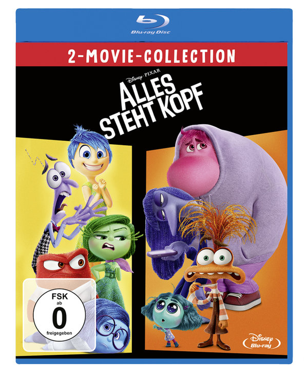 Alles steht Kopf 1+2  [2 BRs]  (Blu-ray Disc)