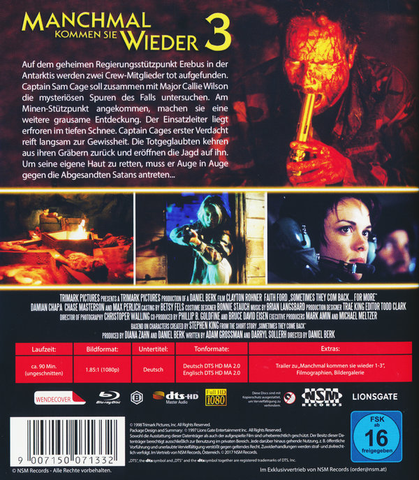 Manchmal kommen sie wieder 3 (blu-ray)