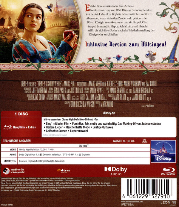 Schneewittchen  (Blu-ray Disc)