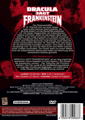 Dracula jagt Frankenstein