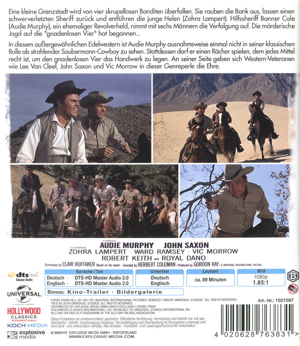 Gnadenlosen Vier, Die - Posse from Hell (blu-ray)