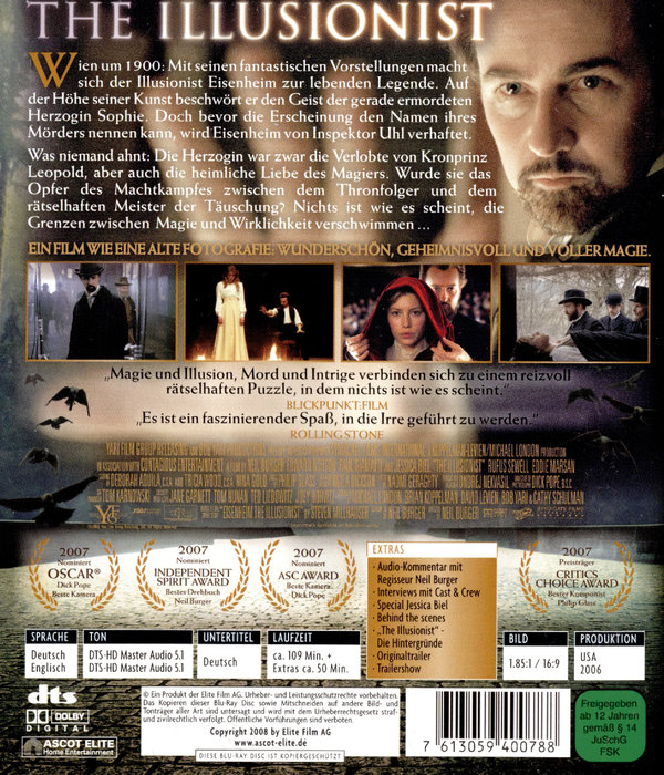 Illusionist, The (blu-ray)