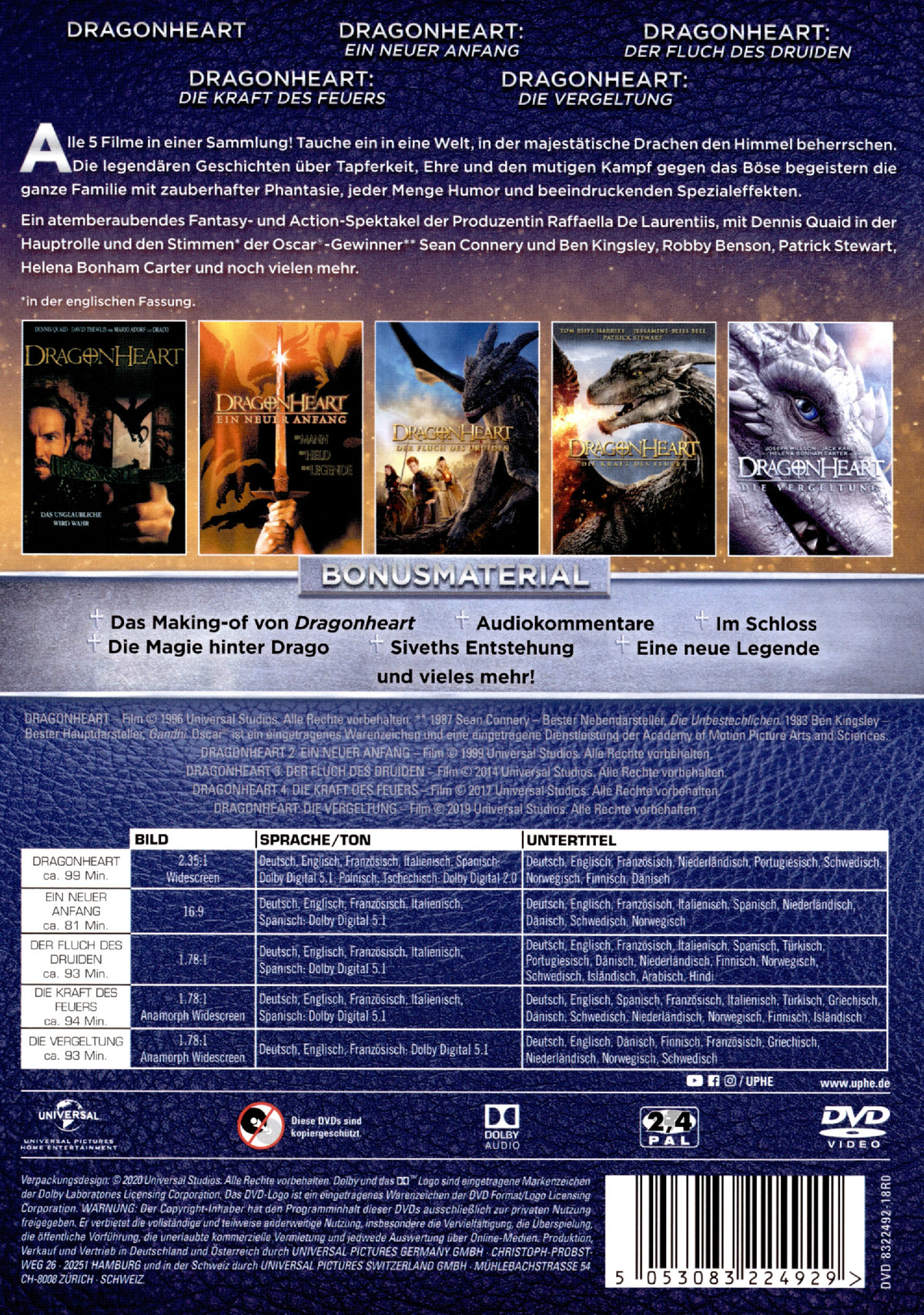 Dragonheart 1-5