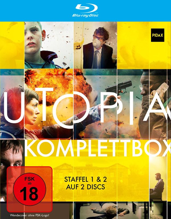 Utopia - Komplettbox / Die komplette dystopische Thriller-Serie mit Kultstatus [2 BRs]  (Blu-ray Disc)