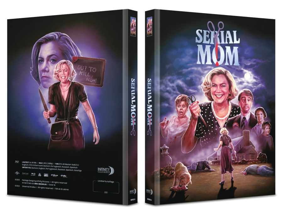 Serial Mom - Uncut Mediabook Edition  (blu-ray) (A)