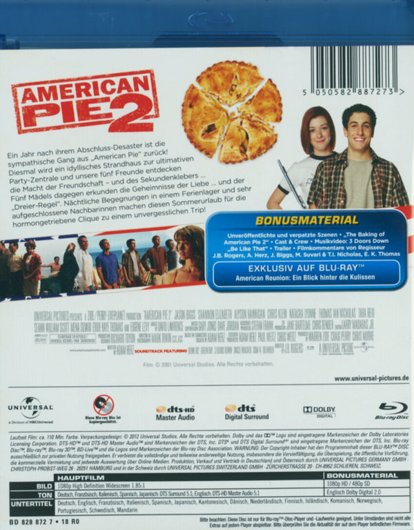 American Pie 2 (blu-ray)