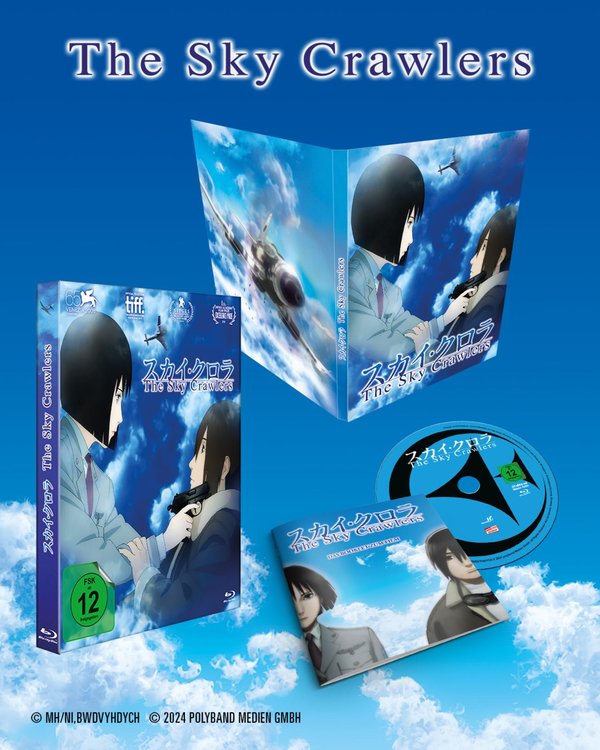 The Sky Crawlers - Limited Edition als DigiPak im Schuber  (Blu-ray Disc)